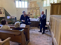 Monti-Trio in der Kapelle Briest